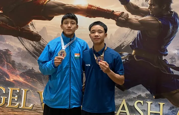 Takam Jyoti clinches silver, Adi Natung secures bronze