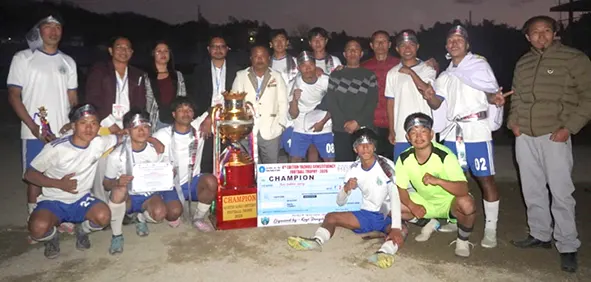 KPFC Jr win Yachuli Constituency Football Trophy