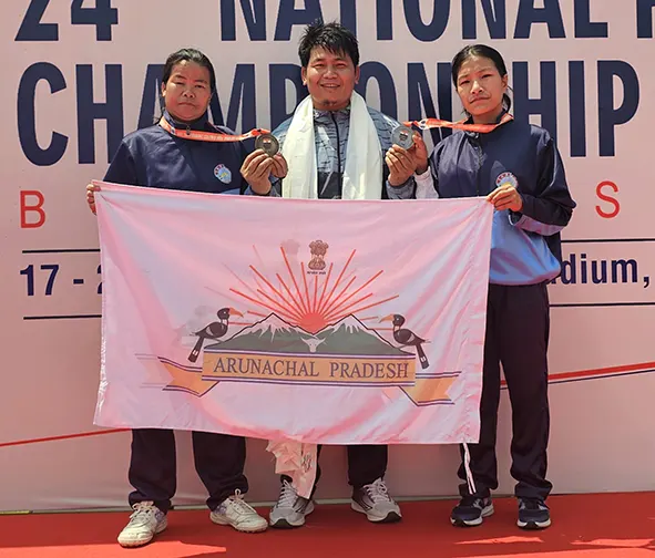 Mero, Wangpan clinch gold at 24th National Para Athletics C’ships