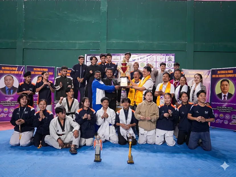 SAI emerge champions of 29th State-Level Taekwondo Championships