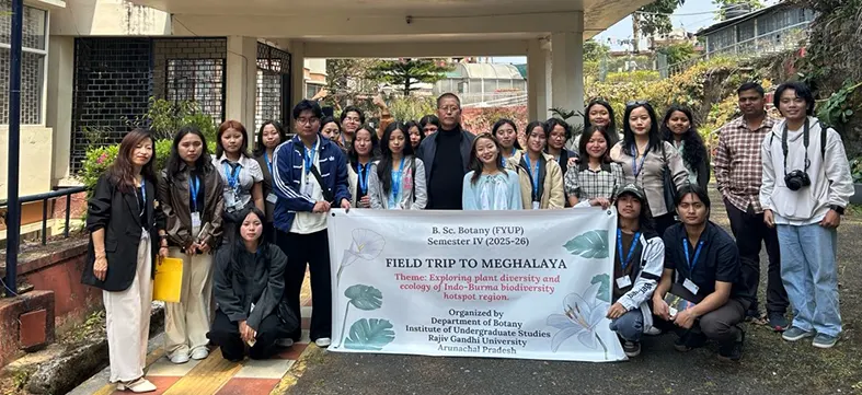 RGU students taken on field trip to Meghalaya
