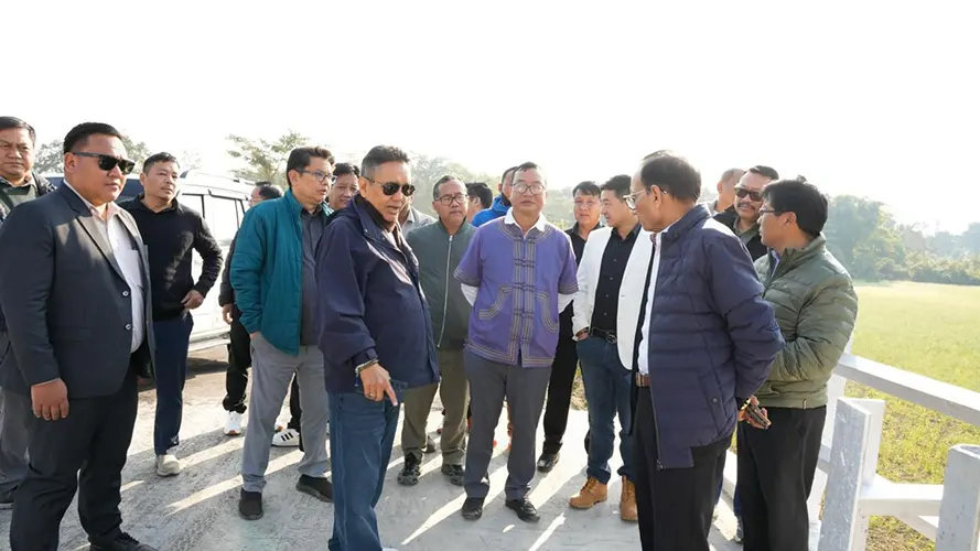 Sona reviews projects’ status in Namsai