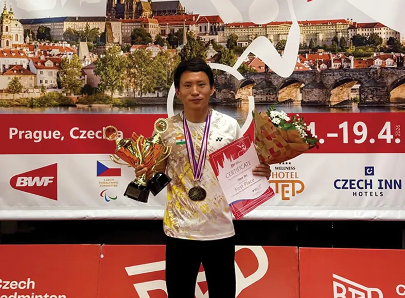 Biri Takar wins 2 gold, 1 bronze medals