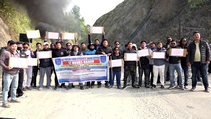APPSU enforces 12-hour bandh over delay in bridge construction