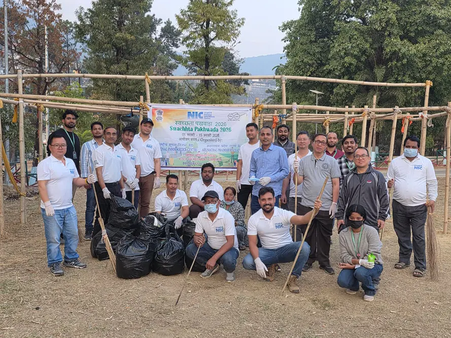 NIC organises cleanliness drive at IG Park