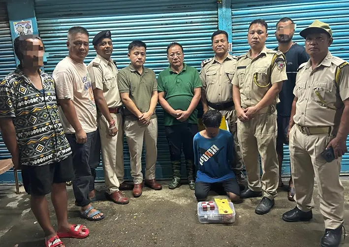 One arrested with suspected heroin