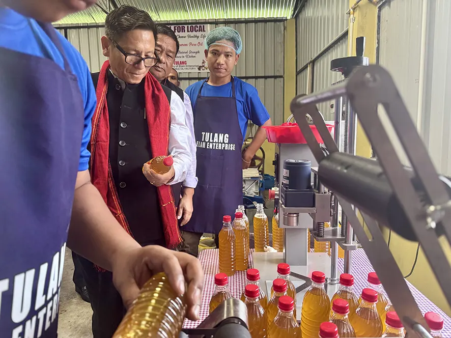 Dukam inaugurates edible oil factory in Pasighat