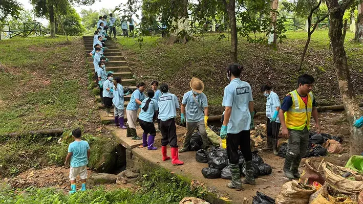 Over 5,220 kg of waste removed from Yagamso river by YMCR