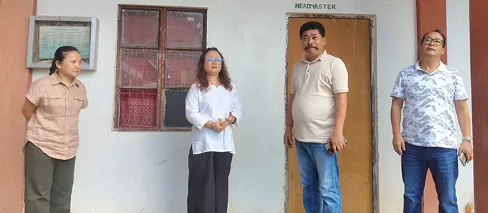 DC visits Dadam, reviews functioning of key sectors