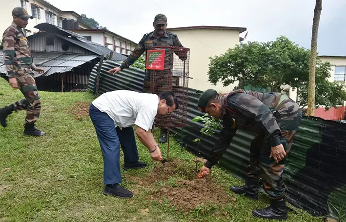 AR organises plantation drive in Khonsa