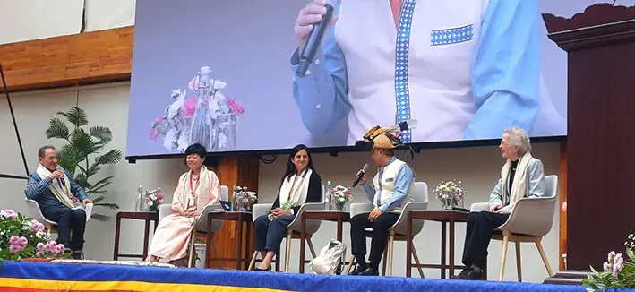 Tatung takes Keyi Panyor's indigenous development vision to global summit in Bhutan