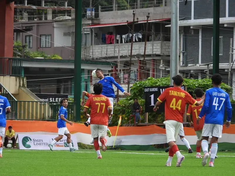 Siang, Dibang Valley, East Kameng, APPSCB  win in Tadar Tang Football