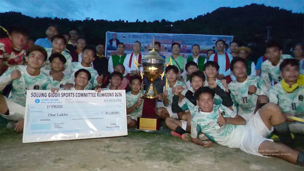 Biiyi Laryi Pangkeng FC win Tapak Jonnom Memorial Football Tournament