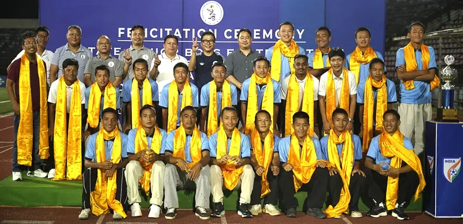 BC Roy Trophy: Arunachal's jr boys' team earns promotion to Tier 1, felicitated
