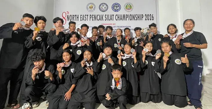 Arunachal bag 32 medals at 8th NE Pencak Silat C'ship