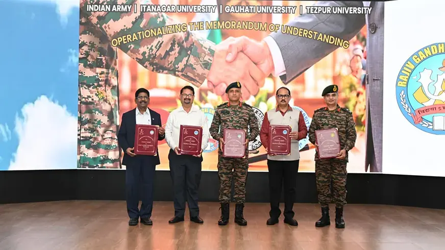 RGU, Indian Army sign MoU to strengthen army-academia partnership