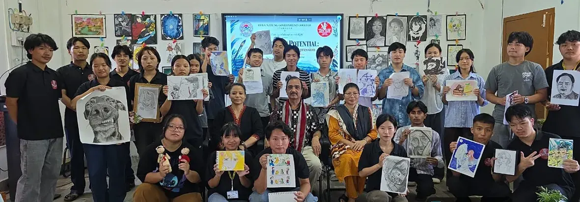 Orientation prog for new members of DNGC Arts Club held