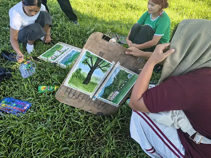 AGA, RGU conduct plein air painting workshop