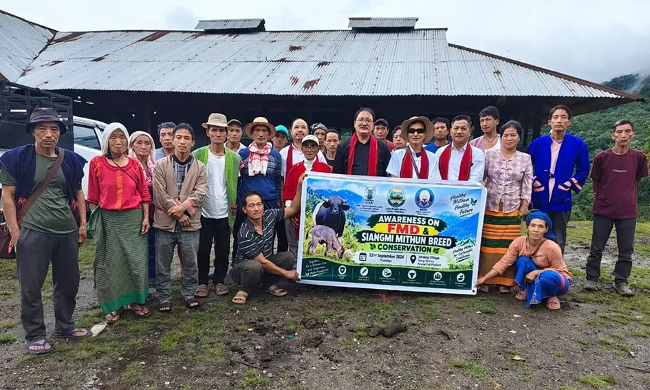 Awareness prog on FMD, Siangmi mithun breed conservation held