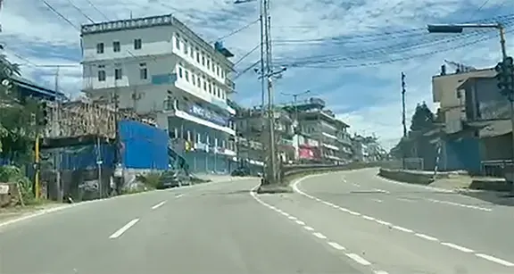 ANSU bandh affects normal life in ICR