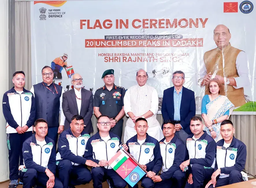 NIMAS creates world record with 20 first-ever summits in Ladakh