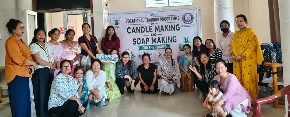 Training prog on candle-, soap-making concludes