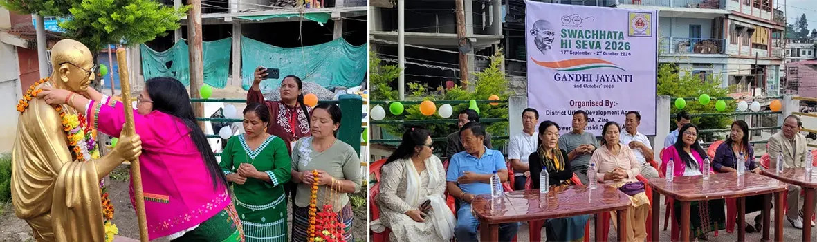 Gandhi Jayanti celebrated across Arunachal