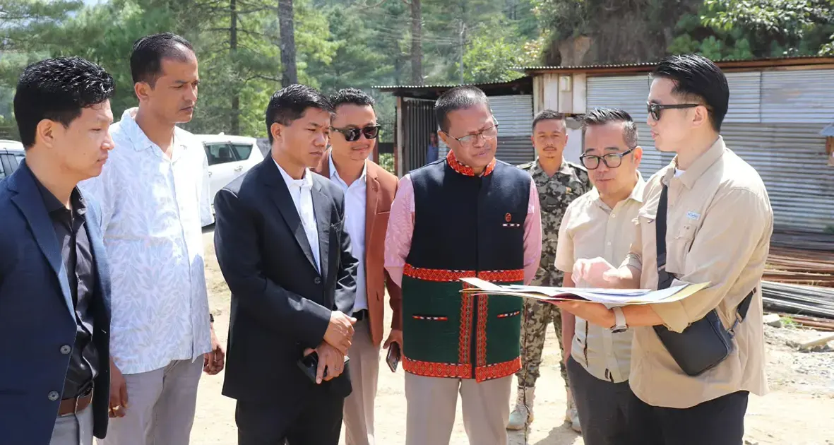 Glow inspects key development project in Singchung