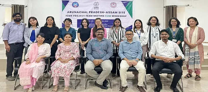 Consultative site meeting between RGU and AIIMS underway