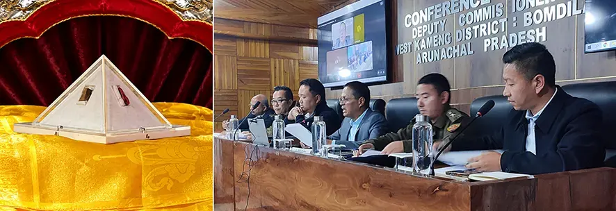 Bomdila gears up for sacred Buddha relic exposition