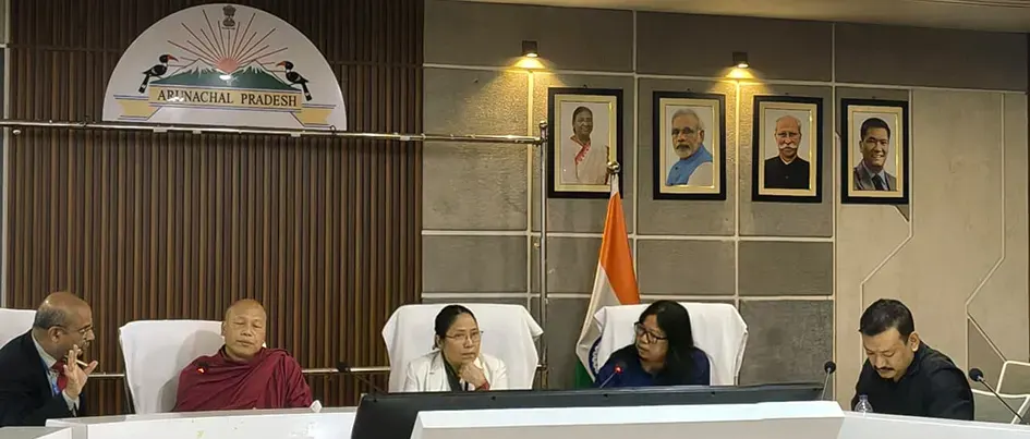 Meeting held ahead of sacred relics exposition — The Arunachal Times