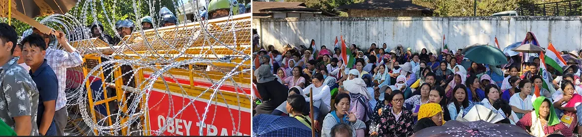 SUMP protest in Upper Siang continues as DA forced to relax prohibitory order