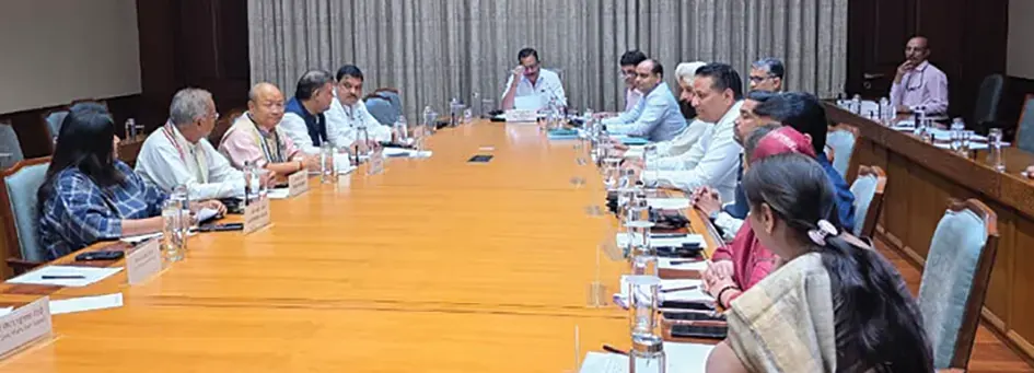 Tagak takes part in Parliamentary Standing Committee meeting on water resources