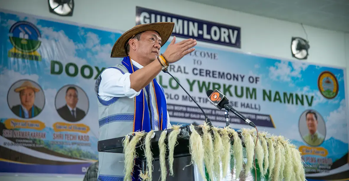 CM inaugurates multipurpose hall at Galo Heritage Centre, appeals communities to preserve their heritage
