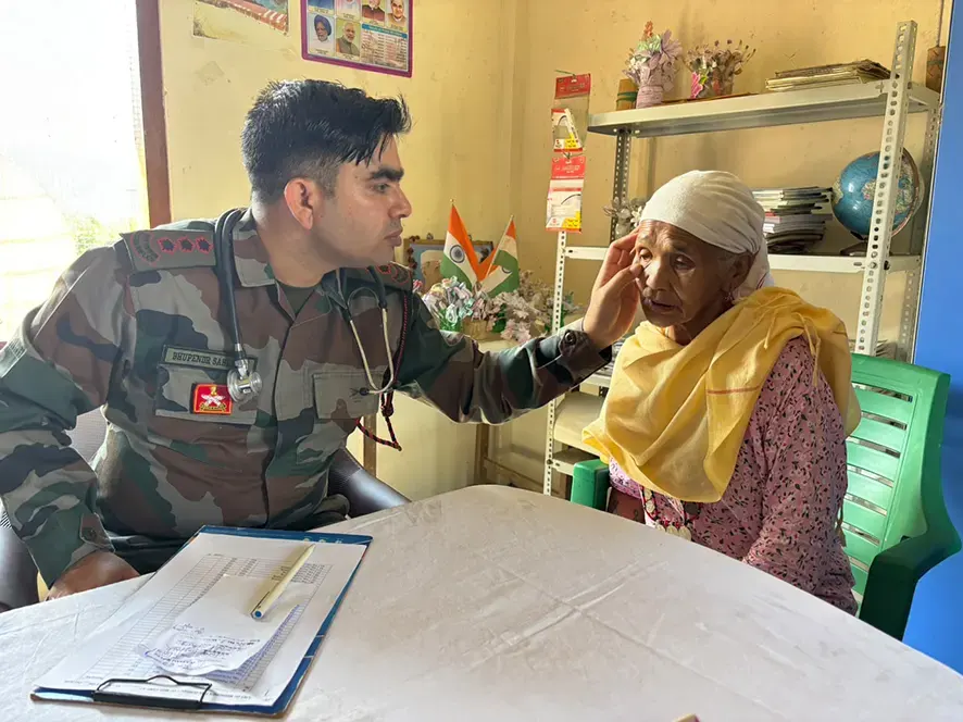 300 benefit from medical camp