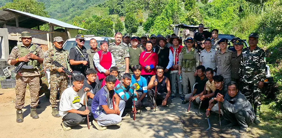 Ilict Illicit cannabis cultivation destroyed — The Arunachal Times