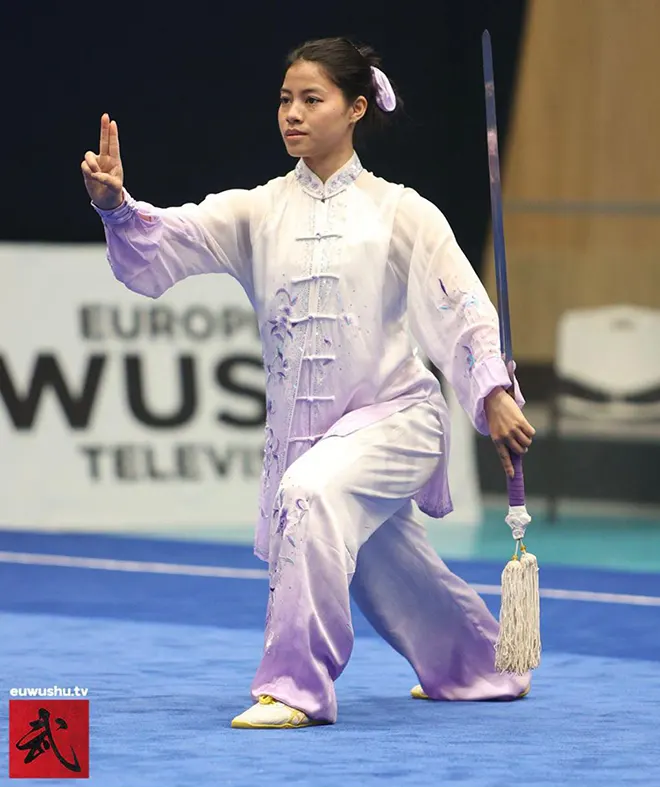 Chera Loku wins silver at World Taijiquan Championships