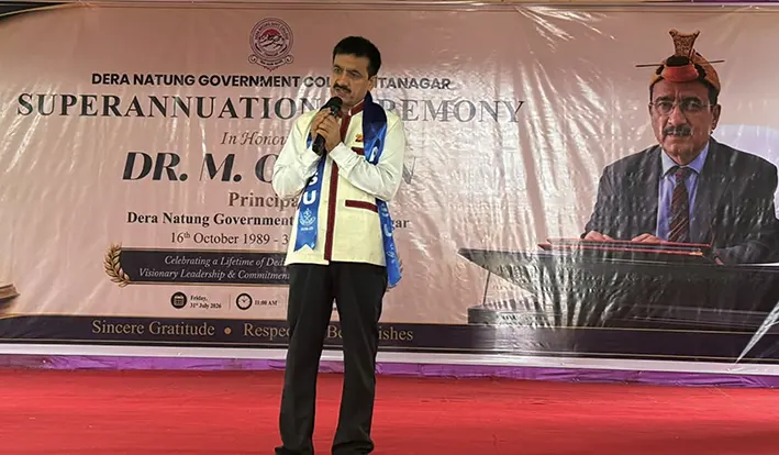 DNGC principal Dr MQ Khan superannuates
