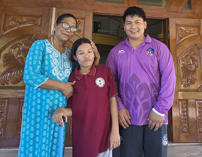 Para athlete admitted to DPS Itanagar by PAA