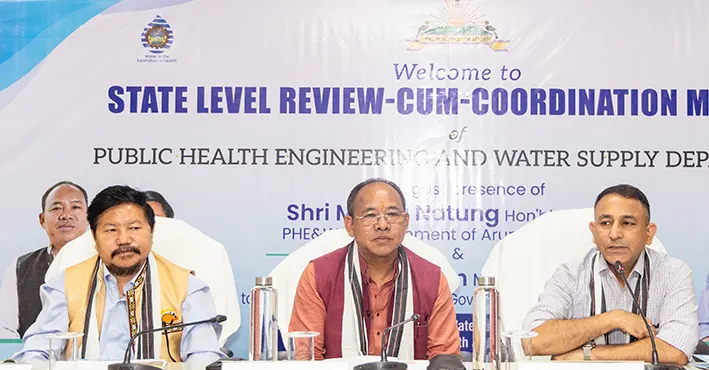 Natung directs PHE&WS field officers to ensure timely completion of projects