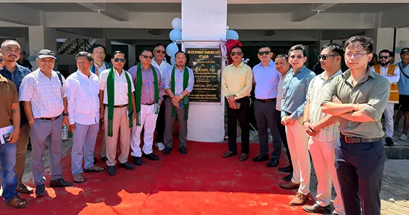 Multi-storey parking lot inaugurated in Aalo