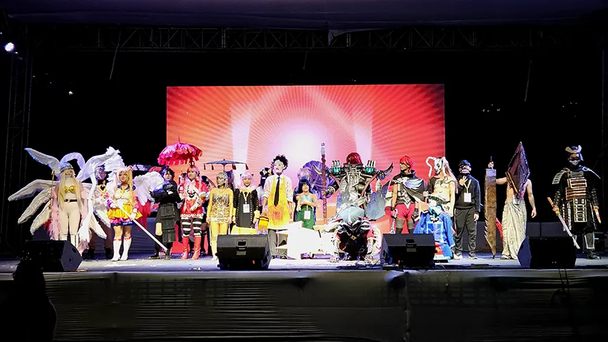 Cosplay comes alive at Arunachal Saras Fair