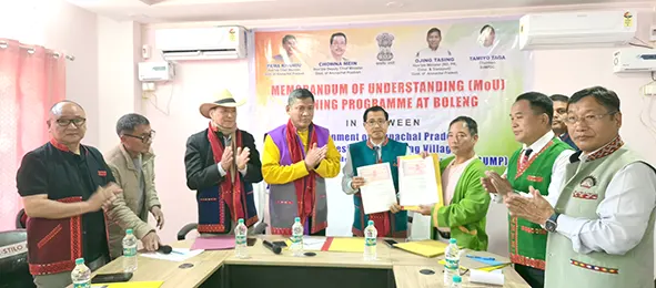 MoU signed with Sitang villagers for SUMP’s PFR activities
