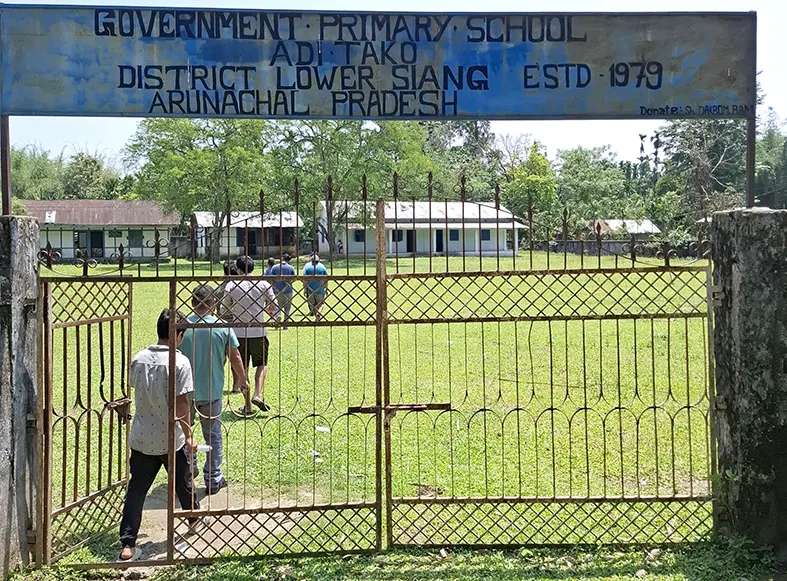 Primary school in dilapidated condition