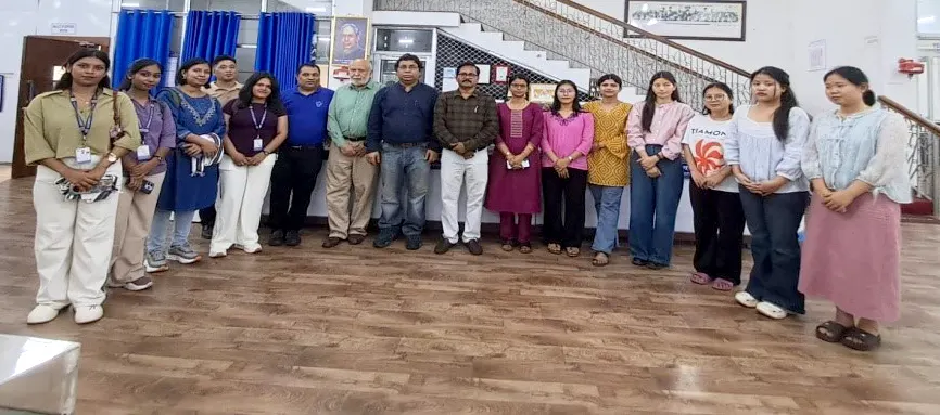 University of Calcutta students visit RGU on academic tour