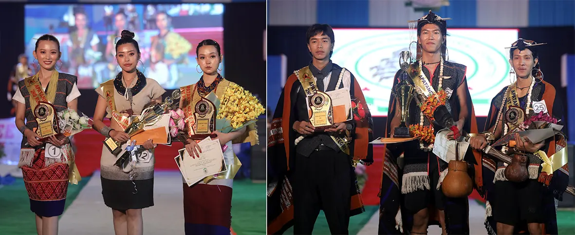 Tadu Bini, Nani Hao crowned winners of Apatani’s Next Top Model