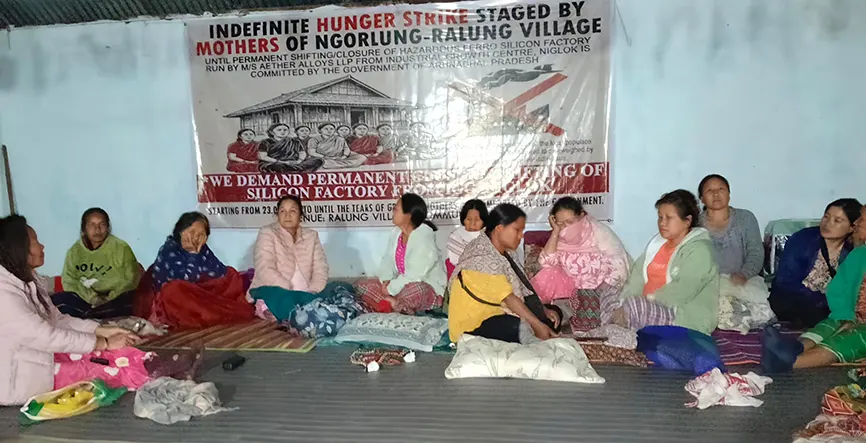 Silicon factory issue: Mothers launch indefinite fast