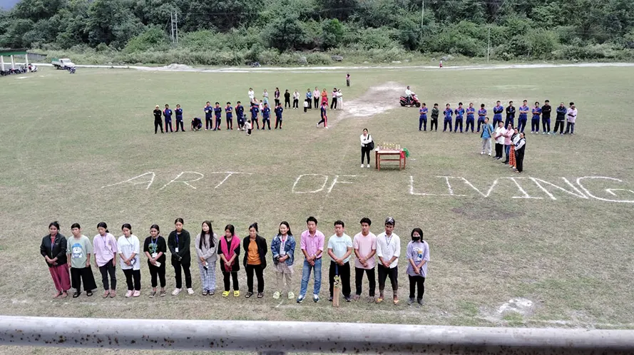 What is The Art of Living doing in Arunachal?