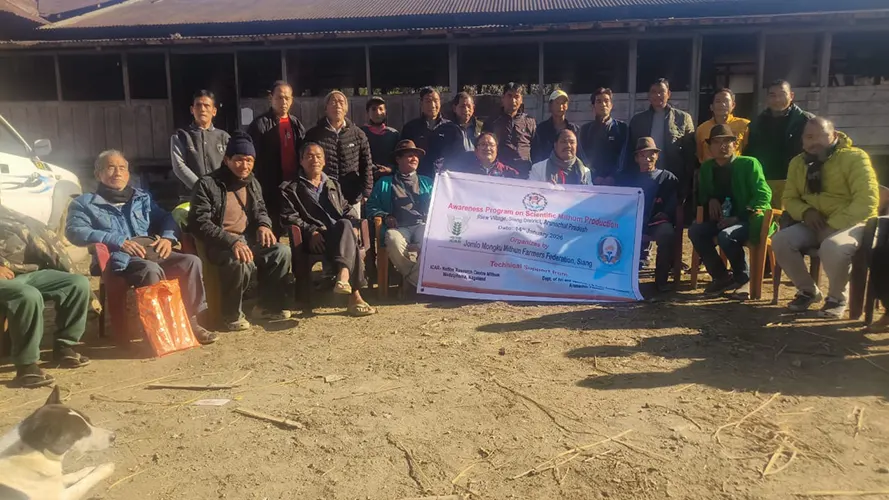 Mithun farmers’ interaction prog