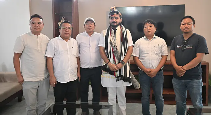 A team of the Papum Pare District Border People’s Forum, led by its president Nabam Akin Hina and general secretary Horm